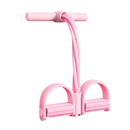 Multi-Functional Pedal Resistance Band Trainer – Portable Foot Pedal Fitness Equipment for Home Gym Full Body Workout, Abdominal Training, Sit-Ups, Yoga