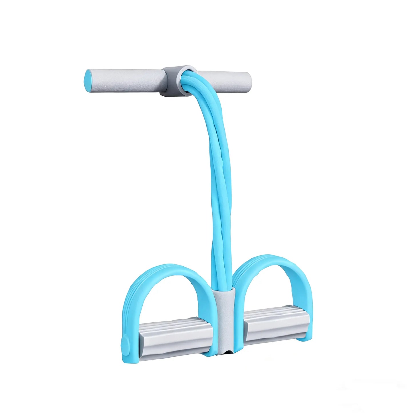 Multi-Functional Pedal Resistance Band Trainer – Portable Foot Pedal Fitness Equipment for Home Gym Full Body Workout, Abdominal Training, Sit-Ups, Yoga